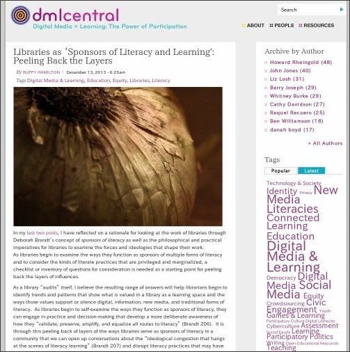 http://dmlcentral.net/blog/buffy-hamilton/libraries-%E2sponsors-literacy-and-learning-peeling-back-layers
