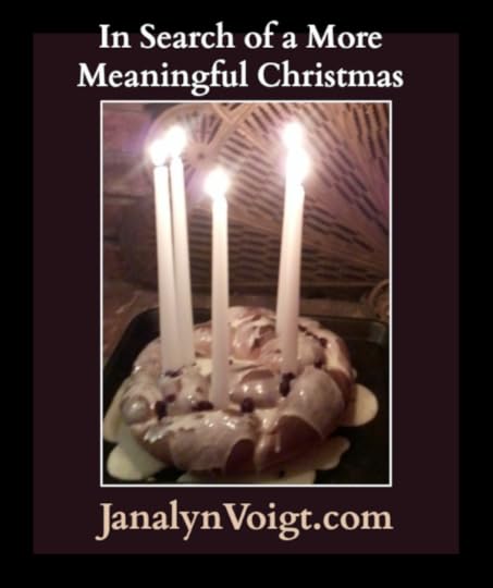In Search of a More Meaningful Christmas @JanalynVoigt
