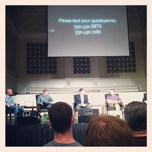 #T4G pre-event begins w/ @harrisjosh @drmoore @jeffbethke @jdgreear Matt Pinson & Carl Trueman