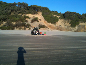 Our lil' slice of heaven ... about 20 minutes pre-Sou'wester