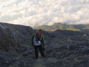 On top of Agung
