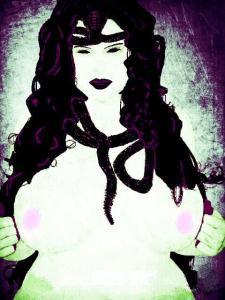 She beguiled the serpent to the pedestal of her bosom, and held him up above the night’s canopy.~The Harlot Goddess http://www.damnationbooks.com/ https://www.facebook.com/pages/N-Onym/151494598376571 http://scribenonymus.tumblr.com/