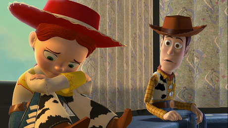 Jessie and Woody in 'Toy Story 2' (c. Walt Disney Pictures presents Pixar Animation Studios 1999)