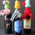 Knitted Wine Bottle Hat and Scarf from MomAdvice.com