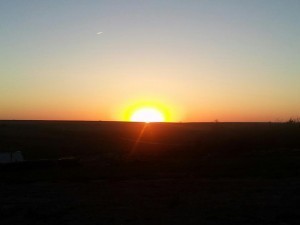 Sunset in the Country