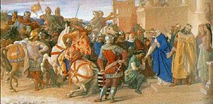 Knights of the Round Table Departing on the Qu...