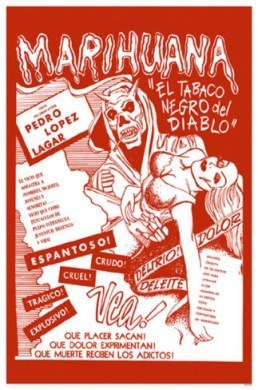marijuana MEXICO poster