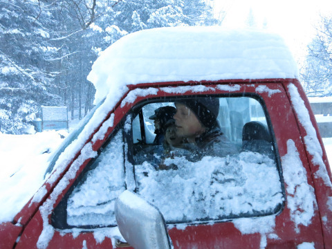 First plow of the year