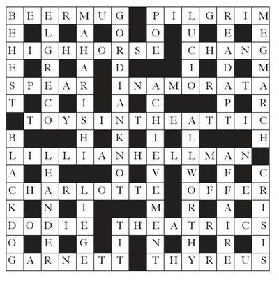 TLS Crossword 1001 solution