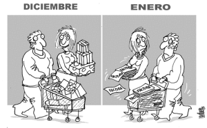 cuesta de enero versus diciembre