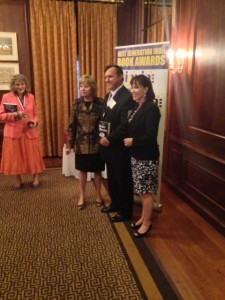 Mike with Marilyn Allen (L) and Catherine Goulet (R), the co-founders of the event.