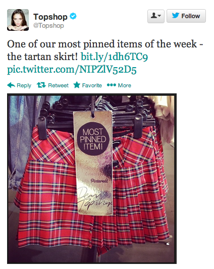 Topshop Twitter