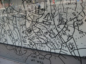 Window by Artist Shantell Martin.