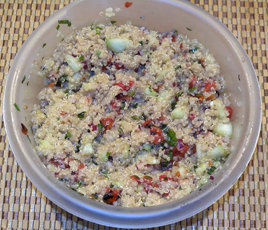 Spicy Herb Quinoa Salad
