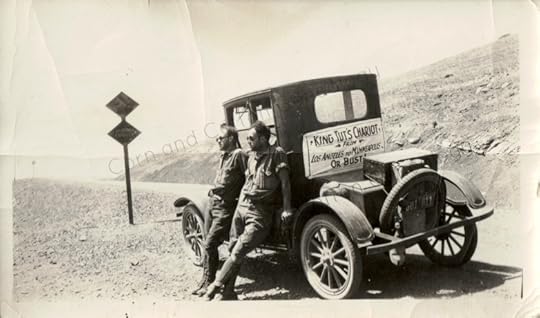 Wordless Wednesday: King Tut's Chariot (Original in possession of author's family. All rights resevered.)