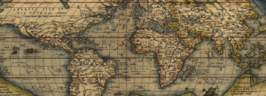 Map of the world ancient