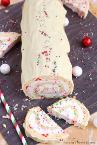 Christmas-Vanilla-Roll-Cake-Recipe
