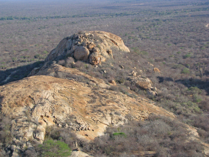 “Christian’s Rock” Aidan Basnett 2013. This is the rock where Christian ran down to us in the 1971 reunion.