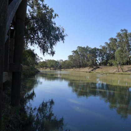 Darling River at Port of Bourke