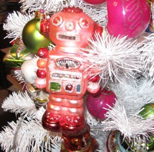 pink robot