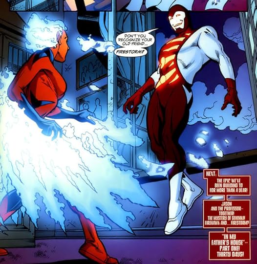Mikhail Arkadin as Pozhar from Firestorm the Nuclear Man #27 by Stuart Moore and Jamal Igle