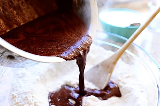 Chocolate Cupcakes with Peppermint Frosting