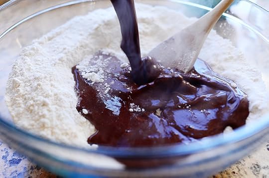 Chocolate Cupcakes with Peppermint Frosting
