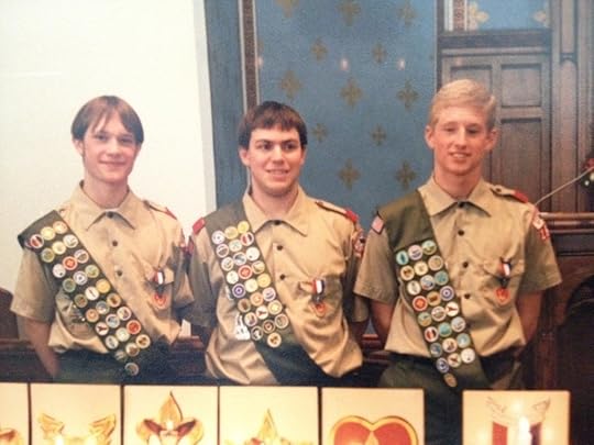 Eagle Scout returning badge