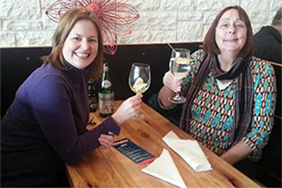 Stacey & Patricia in Kingston