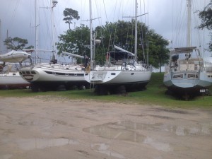 Vuda Point boatyard