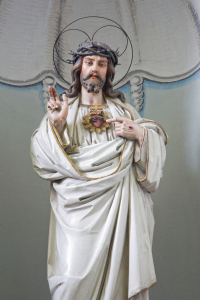 Sculpture of Jesus Christ.