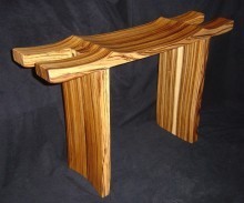 zebrawood_contemplation_bench