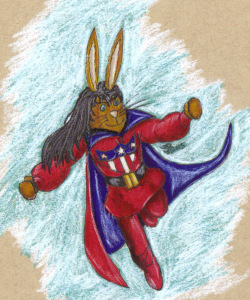 Miss America Bunny by Nick Davis