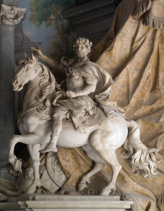 1725 Statue of Charlemagne by Agostino Cornacchini
