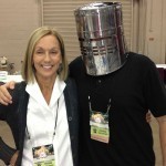 Me and (trust me) Tobias Buckell at World Con