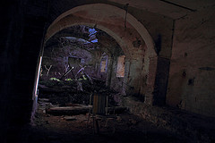 Mangiatoioa abbandonata (abandoned manger)