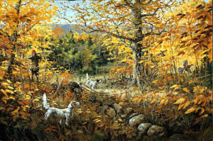 Old Gates Ruff by Ross Young is one of my favorite paintings. 