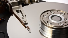 Open hard disk