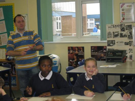 Rich Pitman at workshop