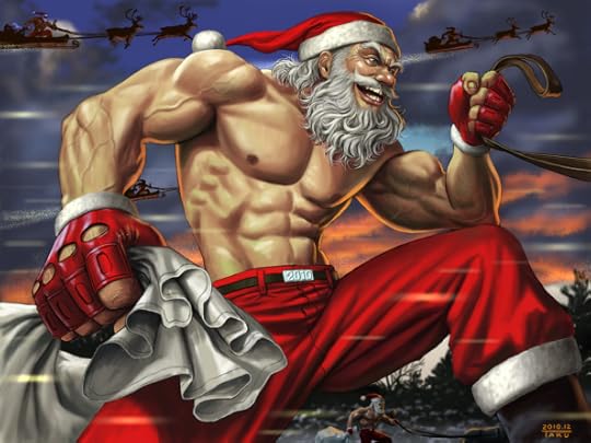 Muscle Santa Claus by _JULIANNA_