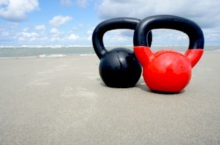 kettlebells
