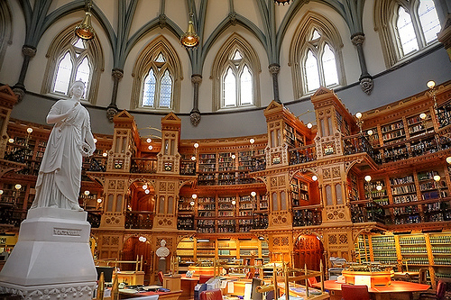Library of Canadian Parliament by YYZDez