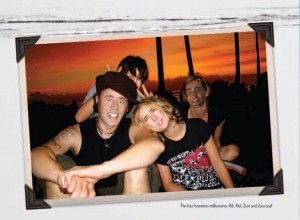 Nic Cage photo bombs Four Homeless Millionaires