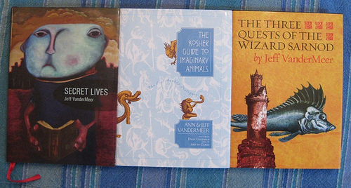three small books