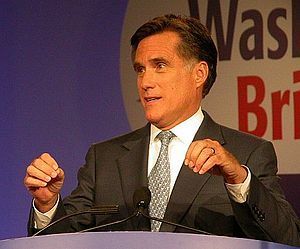 Mitt Romney in 2007 in Washington, DC at the V...