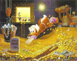If I won the lottery, I'd get massive plastic surgery to look like a duck