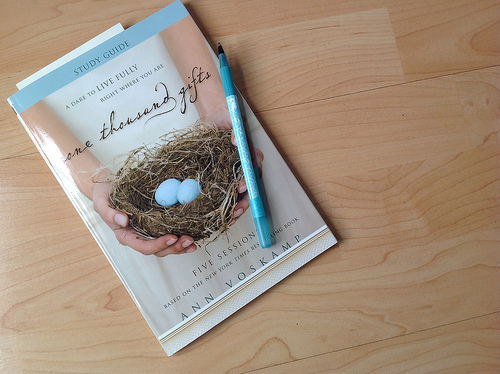 one thousand gifts study