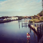 Through here, to the sea.