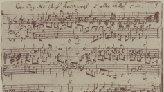 J.S. Bach, BWV 605, Der Tag, der ist so freudenreich. (score)