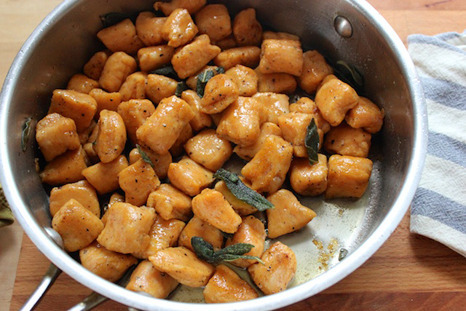 Pumpkin Gnocchi with Sage Brown Butter 5